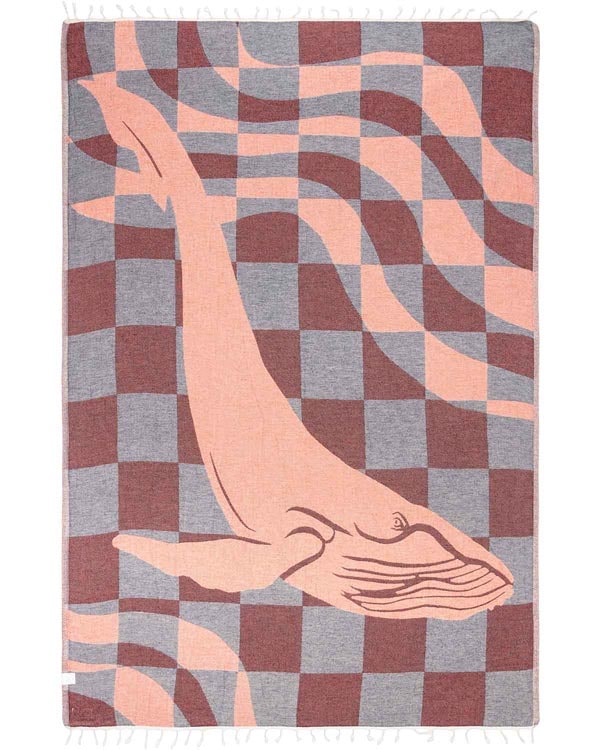 Checkered Whale – Large - SAND CLOUD