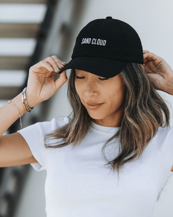 Sand Cloud Dad Hat Black - SAND CLOUD