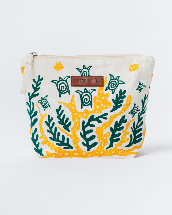 Swimming Turtles Zipper Pouch - SAND CLOUD