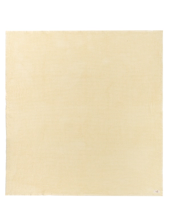 Little Fishies Waffle Blanket – Butter - SAND CLOUD