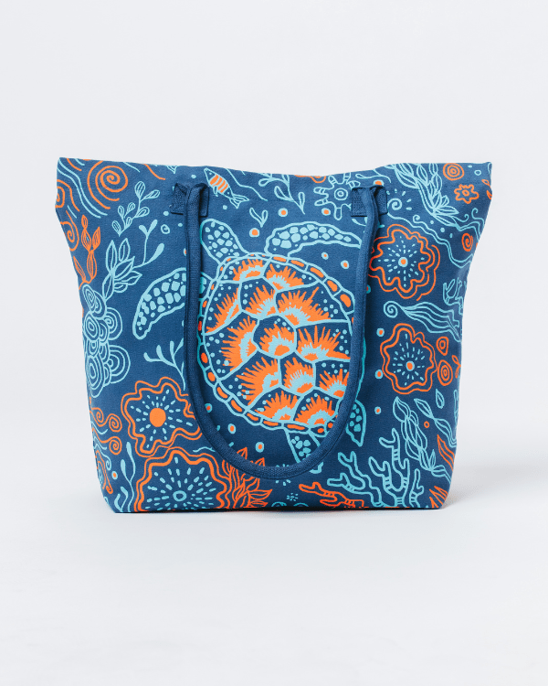 Reef Turtles Beach Tote - SAND CLOUD
