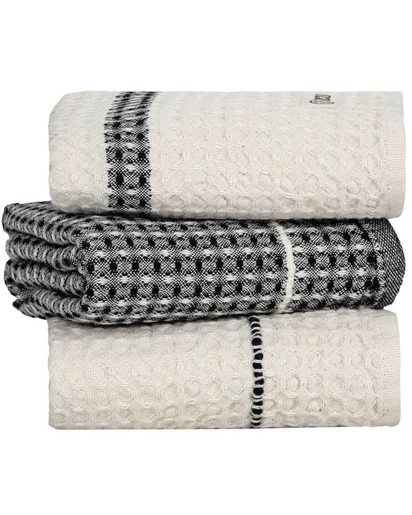 Cicely Waffle Kitchen Towel Bundle – Assorted 3 Pack - SAND CLOUD