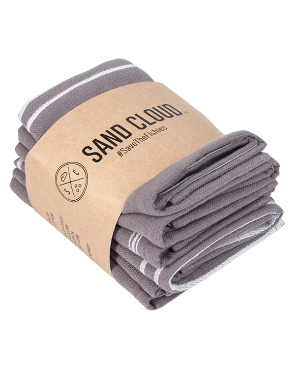 Gray Classic Washcloth Bundle - SAND CLOUD