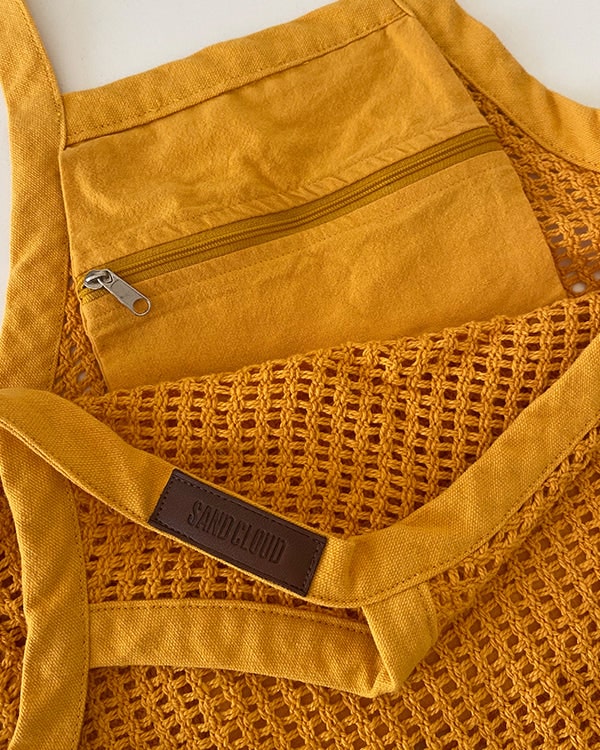 Net Market Bag Sunflower - SAND CLOUD
