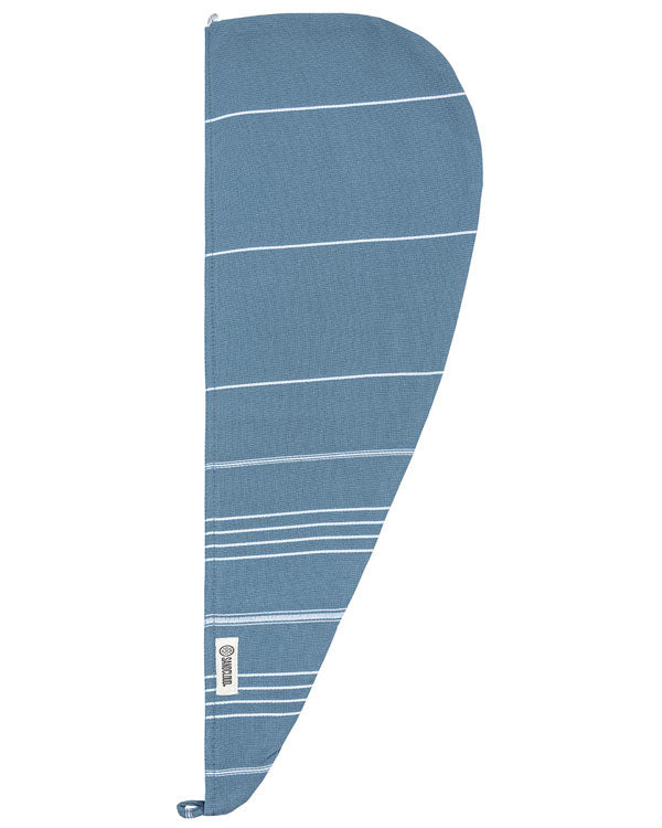 Classic Hair Towel – Slate Blue - SAND CLOUD