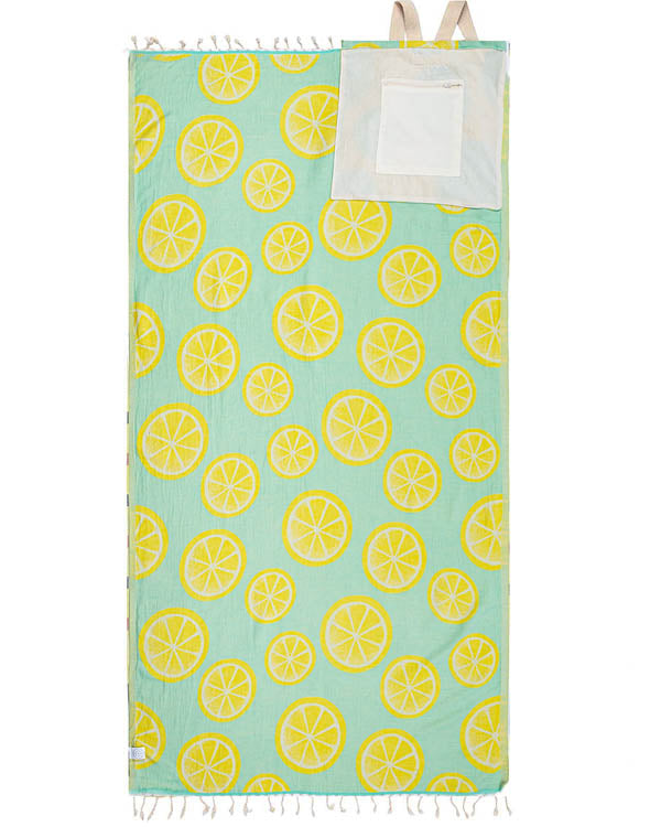 Lemons Towel Bag – Florida Keys - SAND CLOUD