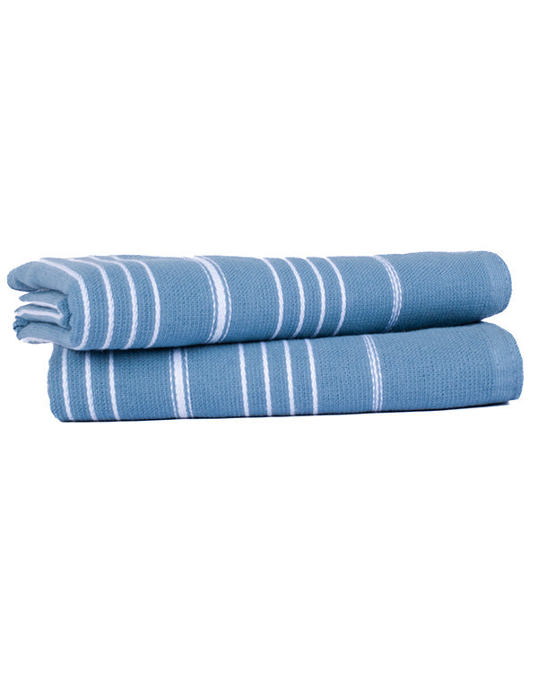 Classic Fringeless Hand Bath Bundle 2 Pack – Slate Blue - SAND CLOUD