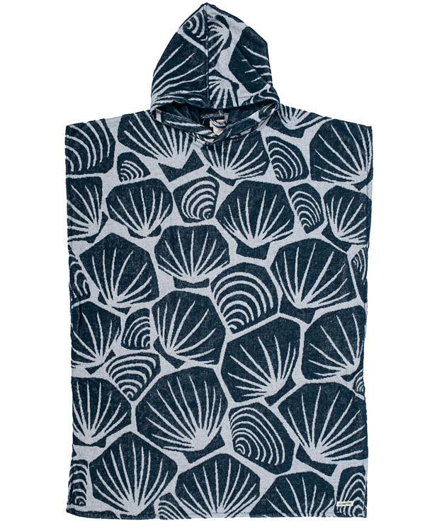Shells Hooded Poncho - SAND CLOUD