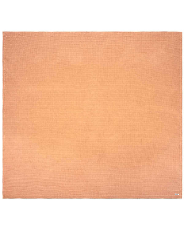 Micro Waffle Shower Curtain Beige - SAND CLOUD