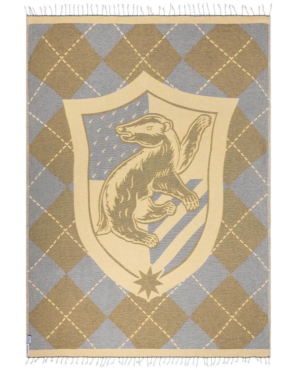 Hufflepuff™ Crest Blanket - SAND CLOUD