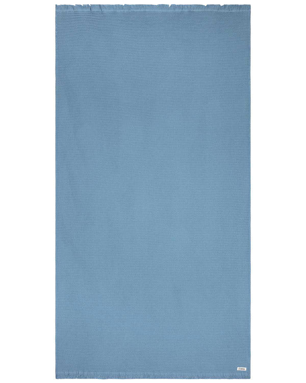 Micro Waffle XL Bath Bundle – Slate Blue - SAND CLOUD