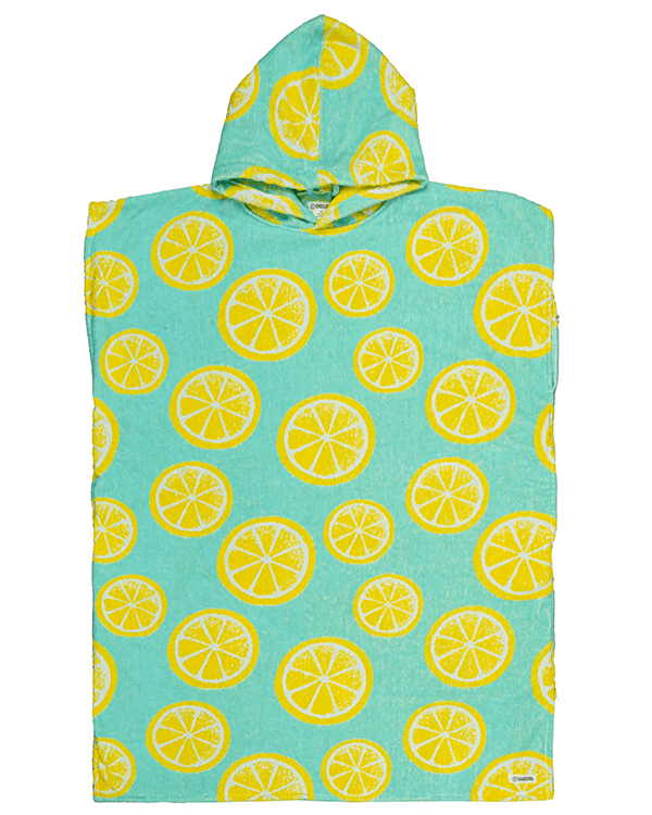 Lemons Hooded Poncho - SAND CLOUD