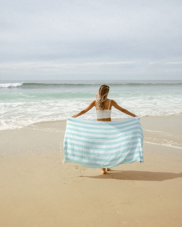 Set Stripe Mint - SAND CLOUD