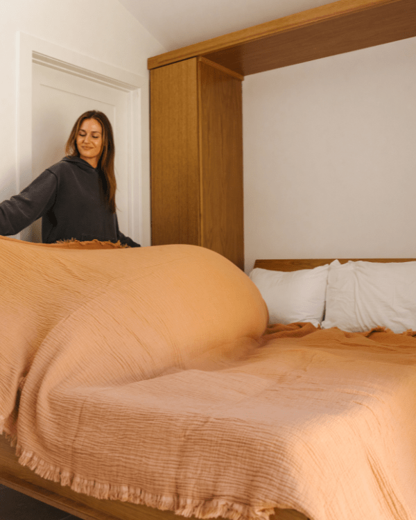Lara Dusty Peach – PARTY BLANKET™ – Queen - SAND CLOUD
