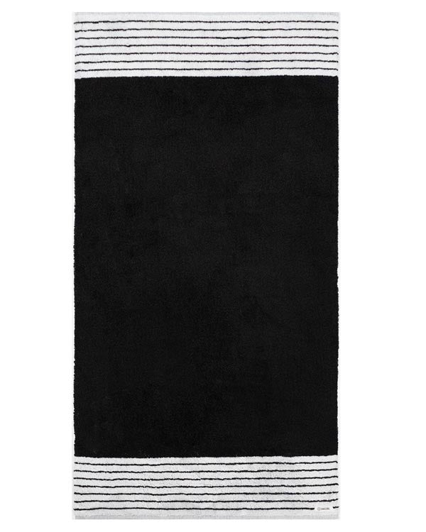 Micro Stripe Bath Bundle – 2 Pack – Black - SAND CLOUD