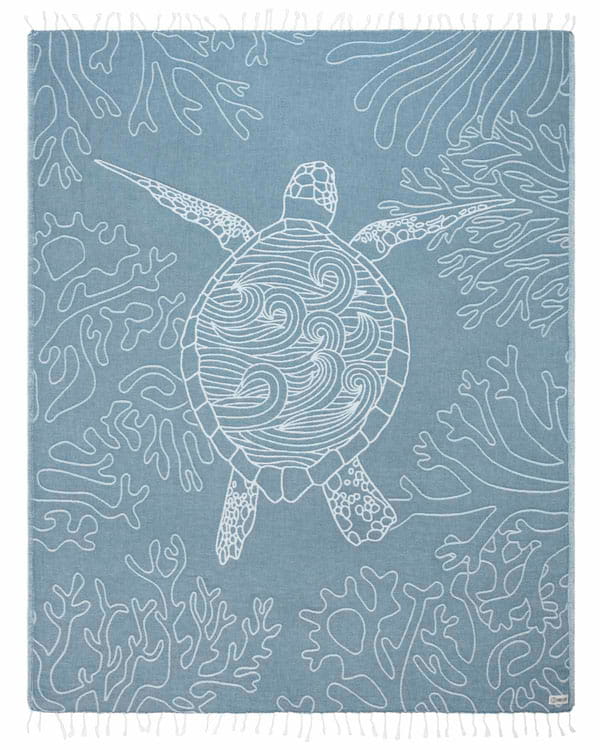 Sea Turtle Reef Deep Ocean – Large - SAND CLOUD