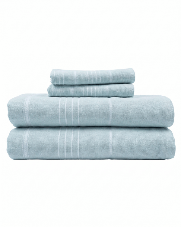 Classic Fringeless XL Bath Bundle – Seaglass - SAND CLOUD