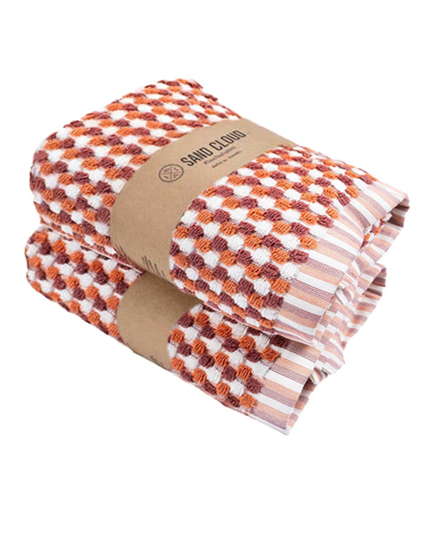 Flower Polka Dot XL Bath Bundle – 2 Pack - SAND CLOUD