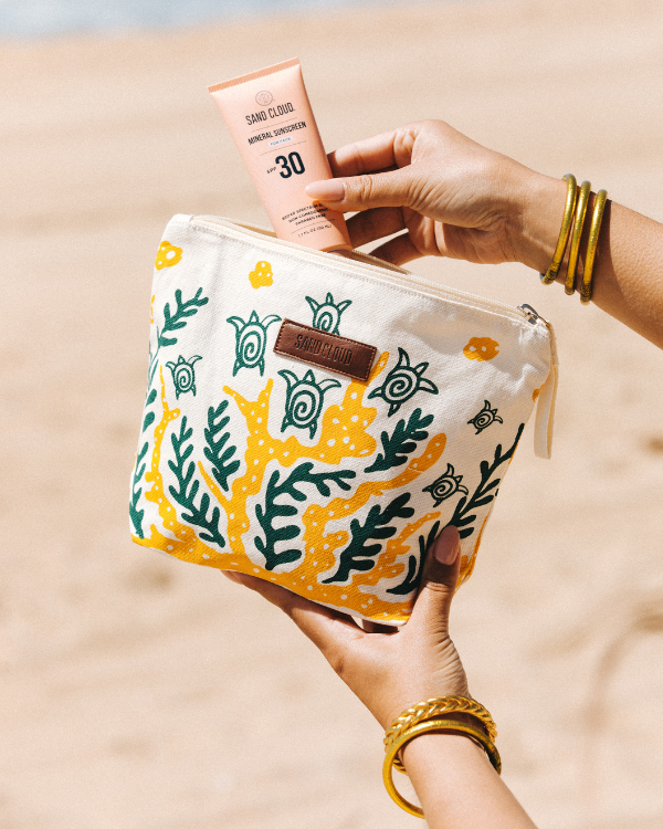 Swimming Turtles Zipper Pouch - SAND CLOUD