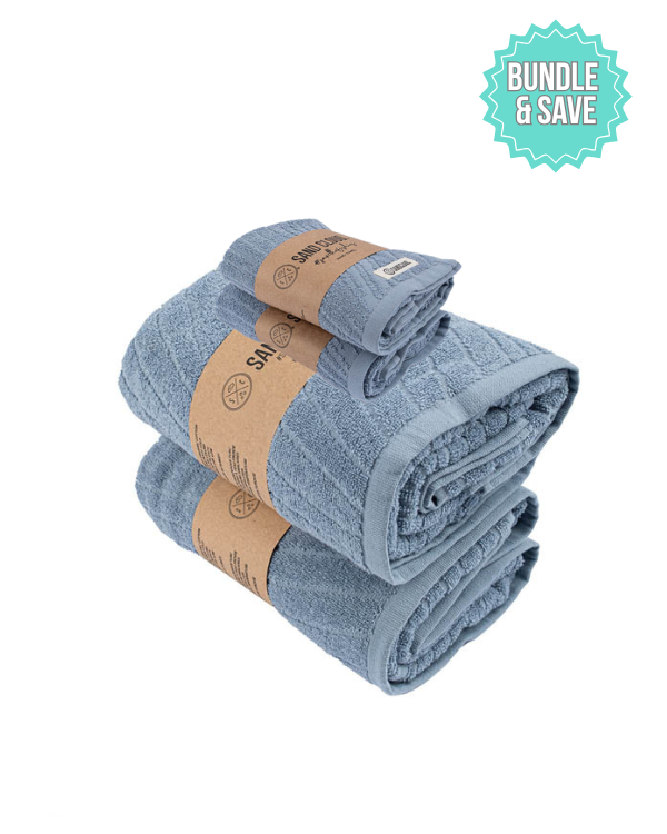Springs Bath Bundle – Powder Blue - SAND CLOUD