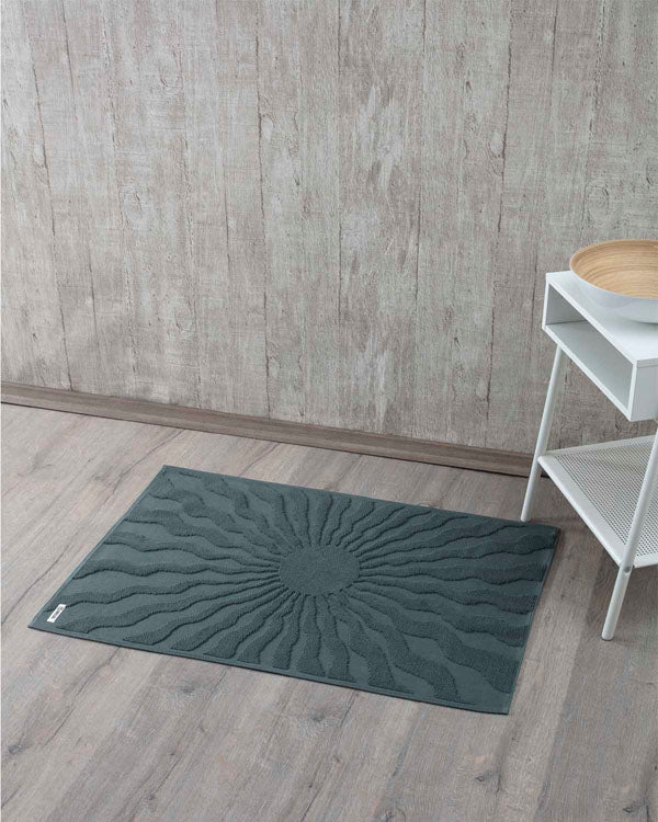 Solis Bath Mat Gray - SAND CLOUD