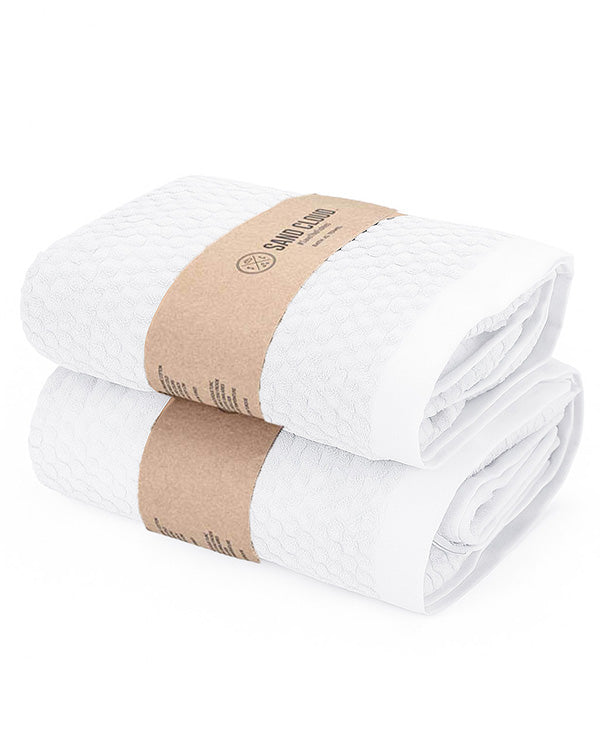 Atom XL Bath Bundle – 2 Pack – White - SAND CLOUD
