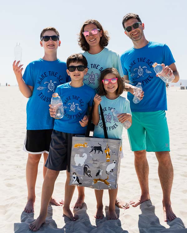 Make The Sea Trash Free Eco Kids Tee - SAND CLOUD