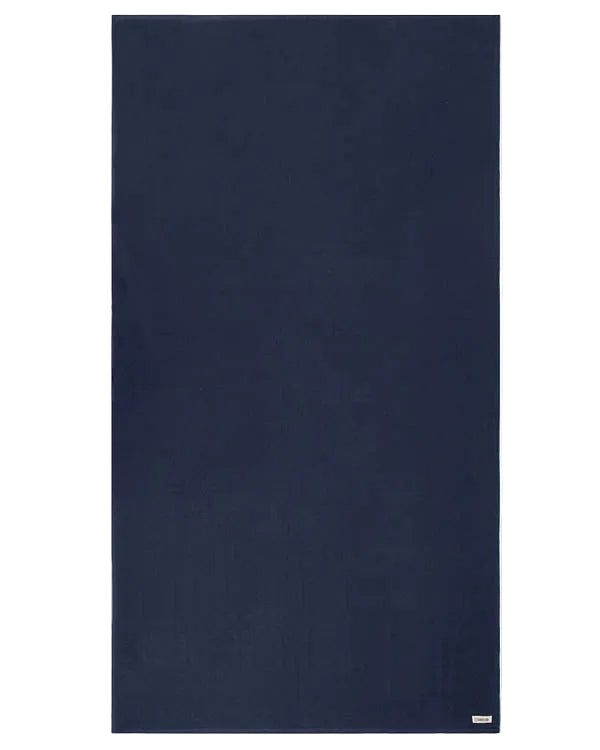 Terra Fringeless XL Bath Bundle – Navy – 2 Pack - SAND CLOUD