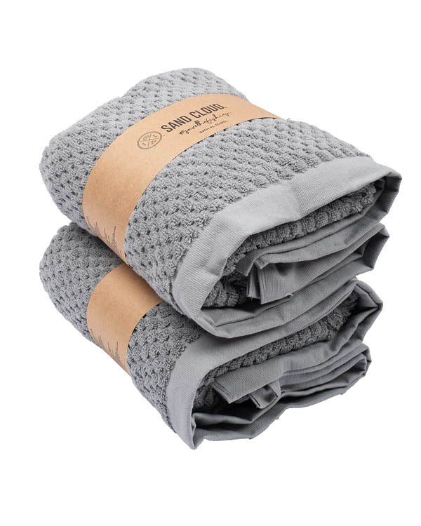 Atom XL Bath Bundle- 2 Pack – Grey - SAND CLOUD