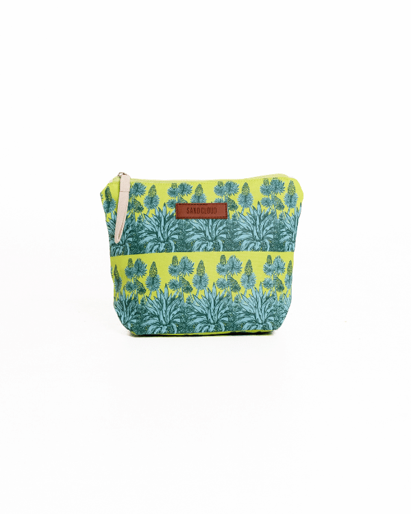 Agave Zipper Pouch - SAND CLOUD