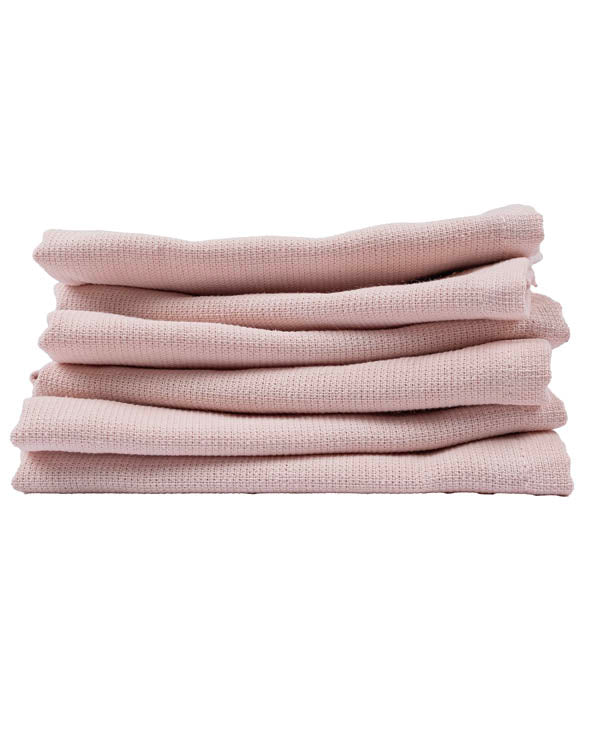 Terra Bath Washcloth Bundle 6 Pack – Calcite Pink - SAND CLOUD
