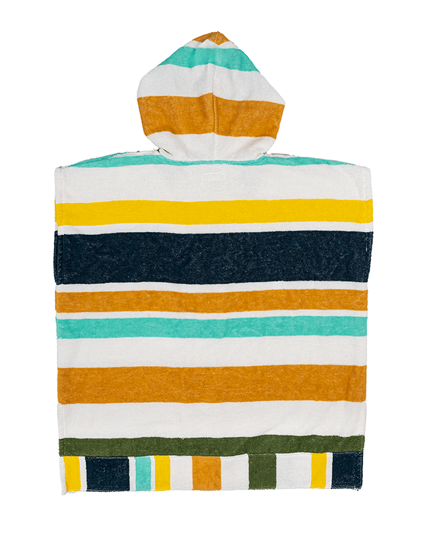 Vacation Vibes Stripe Cover Up With Hood - SAND CLOUD