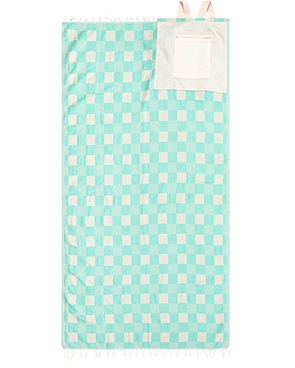 Checker Towel Bag – Florida Keys - SAND CLOUD