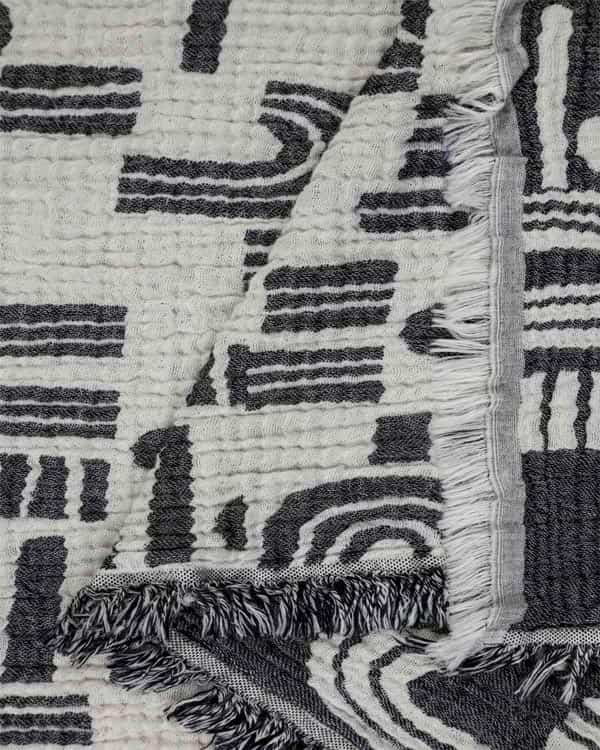 Retro Arches PARTY BLANKET™ Black - SAND CLOUD