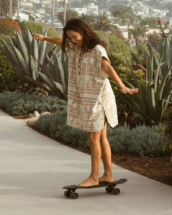 Turtle Mudcloth Cover Up - SAND CLOUD