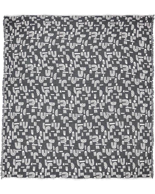 Retro Arches PARTY BLANKET™ Black - SAND CLOUD