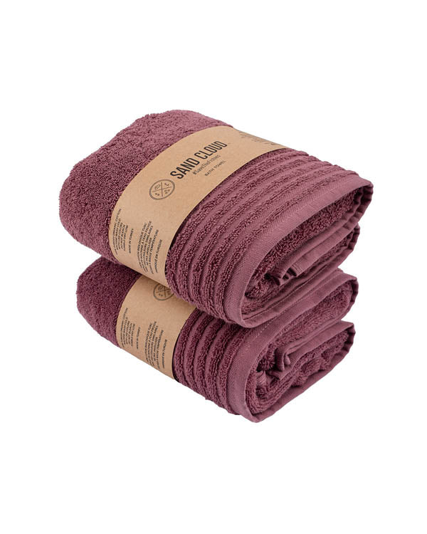 Cosmos Bath Bundle – 2 Pack – Mauve - SAND CLOUD