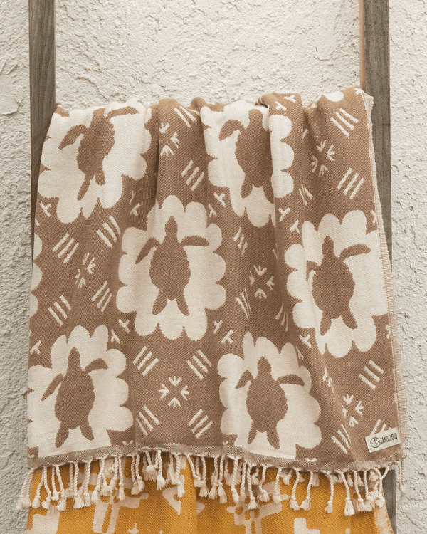 Caretta Turtle Blanket - SAND CLOUD