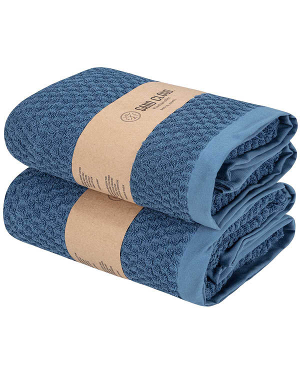 Atom XL Bath Bundle – 2 Pack – Slate Blue - SAND CLOUD