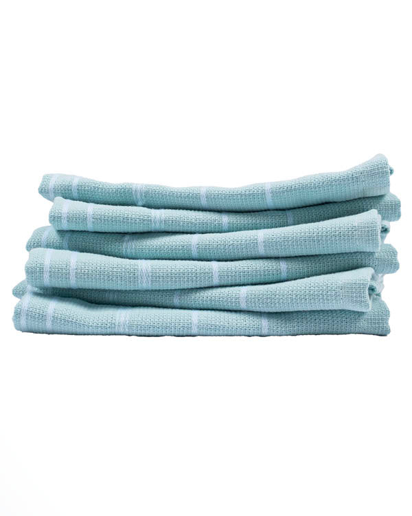 Classic Bath Washcloth Bundle 6 Pack – Seaglass - SAND CLOUD