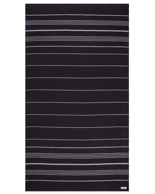 Classic Fringeless XL Bath Bundle – Black - SAND CLOUD