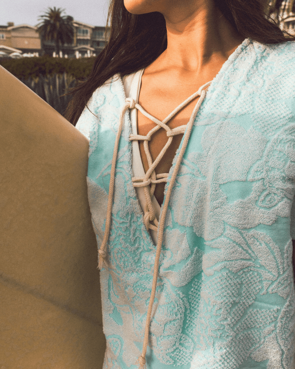 Floral Turtle Cover Up - SAND CLOUD