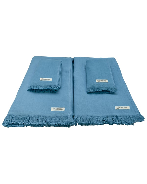 Terra XL Bath Bundle – Slate Blue - SAND CLOUD
